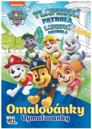 Omalovánky TLAPKOVÁ PATROLA A4 21 × 30 cm