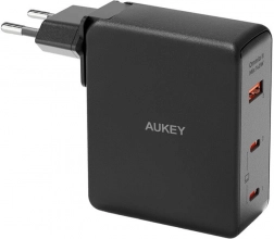 Nabíječka na zeď Aukey 140W s USB-A a USB-C