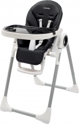 Jídelní židlička Iris New Baby, černá