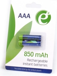 Nabíjecí baterie AAA 850 mAh, 2 ks blister
