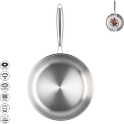 Pánev Steela 28 cm nerezová