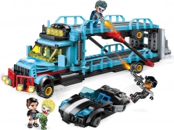 Qman Police Battle Force přepadení kamionu stavebnice