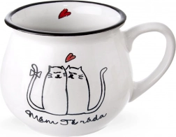 Keramický hrnek s kočkami 300 ml