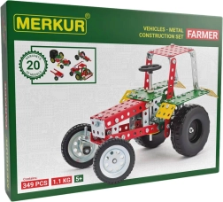 Merkur farmářská kovová stavebnice, 341 dílků