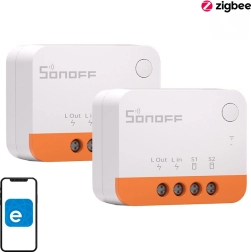 Sonoff zbmini l2 chytrý mini vypínač zigbee – sada 2 ks