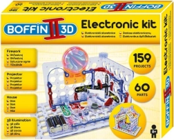 Boffin II 3D elektronická stavebnice s 3D efekty a projektorem