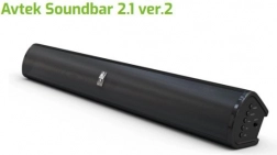 Soundbar 2.1 AVTEK verze 2 s bass-reflexem