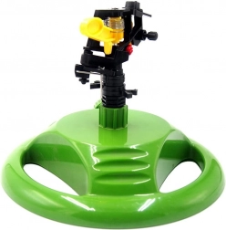 Rotační postřikovač na pulzní základně – zelený
