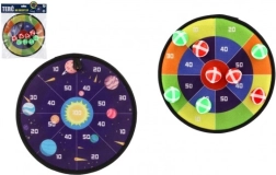 Oboustranný terč na suchý zip s míčky