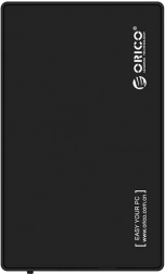Orico externí box pro 3.5" HDD/SSD, USB 3.0 5 Gbps, USB‑A na USB‑B, černý