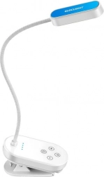 Glocusent Mini bezdrátová lampička s klipem bílá