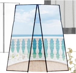 Magnetická síť proti hmyzu na dveře 160 × 230 cm