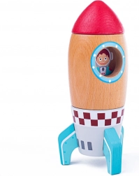 Dřevěná raketa pro děti