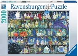 RAVENSBURGER puzzle 2000 dílků – Jedy a lektvary