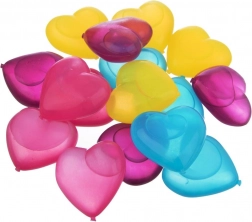 Opakování 20 ks znovupoužitelných chladicích kostek ve tvaru srdce