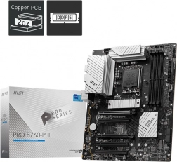 MSI PRO B760-P II – základní deska ATX s LGA 1700, DDR5, HDMI/DP