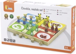 Dřevěná desková hra Člověče, nezlob se Viga