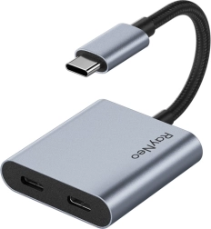Nabíjecí USB‑C adaptér pro chytré brýle RAYNEO AR, 4K 60 Hz, Power Delivery 100 W