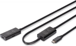 Aktivní prodlužovací kabel USB-C - USB-C, USB 3.2 Gen1, 10m