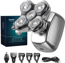 Zastřihovač těla Kensen 6D stříbrný