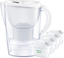 Filtrační konvice BRITA Marella XL 3,5 l bílá + 4 filtry MAXTRA PRO Pure Performance