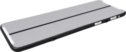 Nafukovací gymnastická žíněnka Air Track 300 × 100 × 10 cm šedá s pumpou