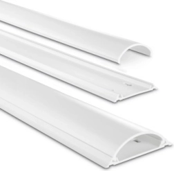 Samolepicí krycí lišta na kabely, bílá