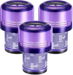 Sada 3 omyvatelných HEPA filtrů Renew Force pro vysavače Dyson V11, V15 a SV14