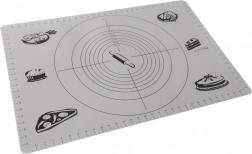 Silikonová válečná podložka 65 × 45 cm s měřítky