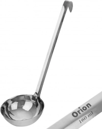 Ocelová naběračka 160 ml, 34 cm