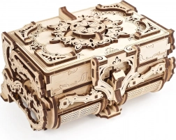 Dřevěná mechanická šperkovnice UGEARS – antický design, 3D puzzle