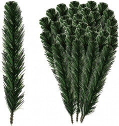 Syntetické smrkové větvičky 29 cm - balení 40 kusů
