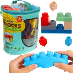 ISO TRADE měkké senzorické gumové kostky 30 ks v pouzdře