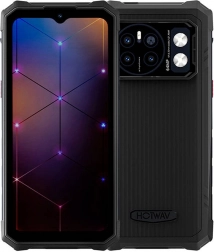 Hotwav Cyber 13 Pro odolný smartphone 6,6" 20 GB RAM a 256 GB – Černý