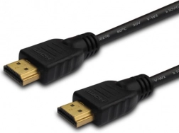 HDMI kabel 2.0 1,5 m, černý, pozlacené konektory