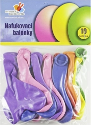 Nafukovací balónky ve tvaru srdce 10 ks