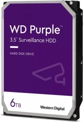 Pevný disk WD Purple 6 TB 3,5" 5400 ot./min, 256 MB cache (WD64PURZ)