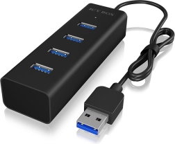 Icy Box čtyřportový USB 3.0 hub
