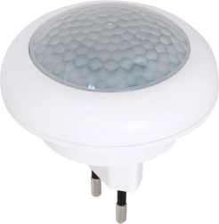 Noční LED lampička do zásuvky s pohybovým a soumrakovým čidlem - 1 kus