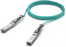 Optický kabel SFP+ AOC 10Gbps 5 m, aqua