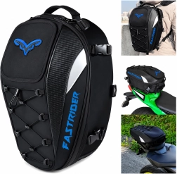 Fastrider motocyklový batoh a zadní brašna na sedlo 45 l s nepromokavou pláštěnkou