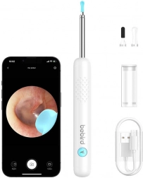 Bebird R1 otoskop s kamerou pro čištění uší – bílý – R1 bílá