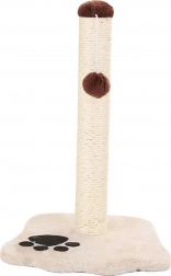 Škrabadlo pro kočky se sisalovým sloupkem a závěsnou kuličkou