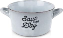 Keramická bulionová miska s uchy 600 ml