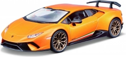 Kovový model BBURAGO 1:24 LAMBORGHINI Huracán Performante oranžový