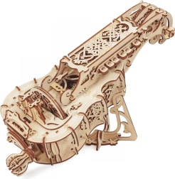 Ugears mechanická dřevěná niněra (hurdy-gurdy) – stavebnice