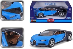 Kovový model BBURAGO 1:18 BUGATTI Chiron modrý