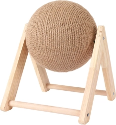 Zw8e kočka škrábací post míč míč