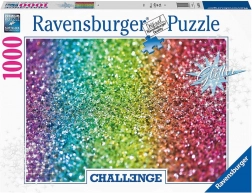 Ravensburger puzzle Challenge Glitter 1000 dílků