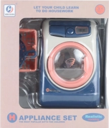 Dětská plastová pračka na baterie se zvukem